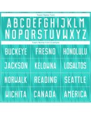 Best Pro Custom Aqua White Sublimation Soccer Uniform Jersey Best Pro Custom Aqua White Sublimation Soccer Uniform Jersey