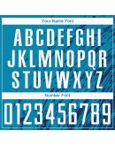 Best Pro Custom Aqua White Sublimation Soccer Uniform Jersey Best Pro Custom Aqua White Sublimation Soccer Uniform Jersey