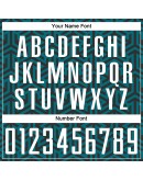 Best Pro Custom Aqua White-Black Sublimation Soccer Uniform Jersey Best Pro Custom Aqua White-Black Sublimation Soccer Uniform Jersey