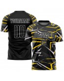 Best Pro Custom Black Black-Gold Green Sublimation Soccer Uniform Jersey Best Pro Custom Black Black-Gold Green Sublimation Soccer Uniform Jersey